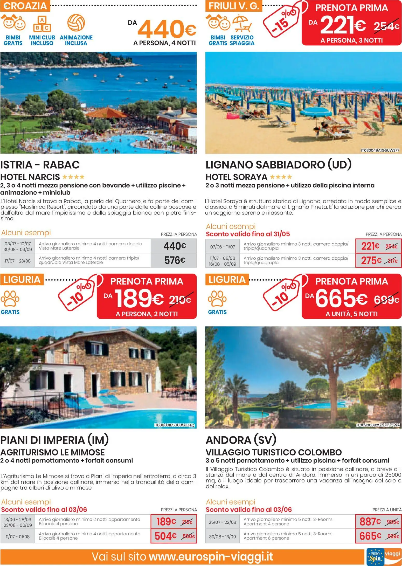 Volantino Eurospin del 07.05.2026 | Pagina: 3 | Prodotti: Piscina