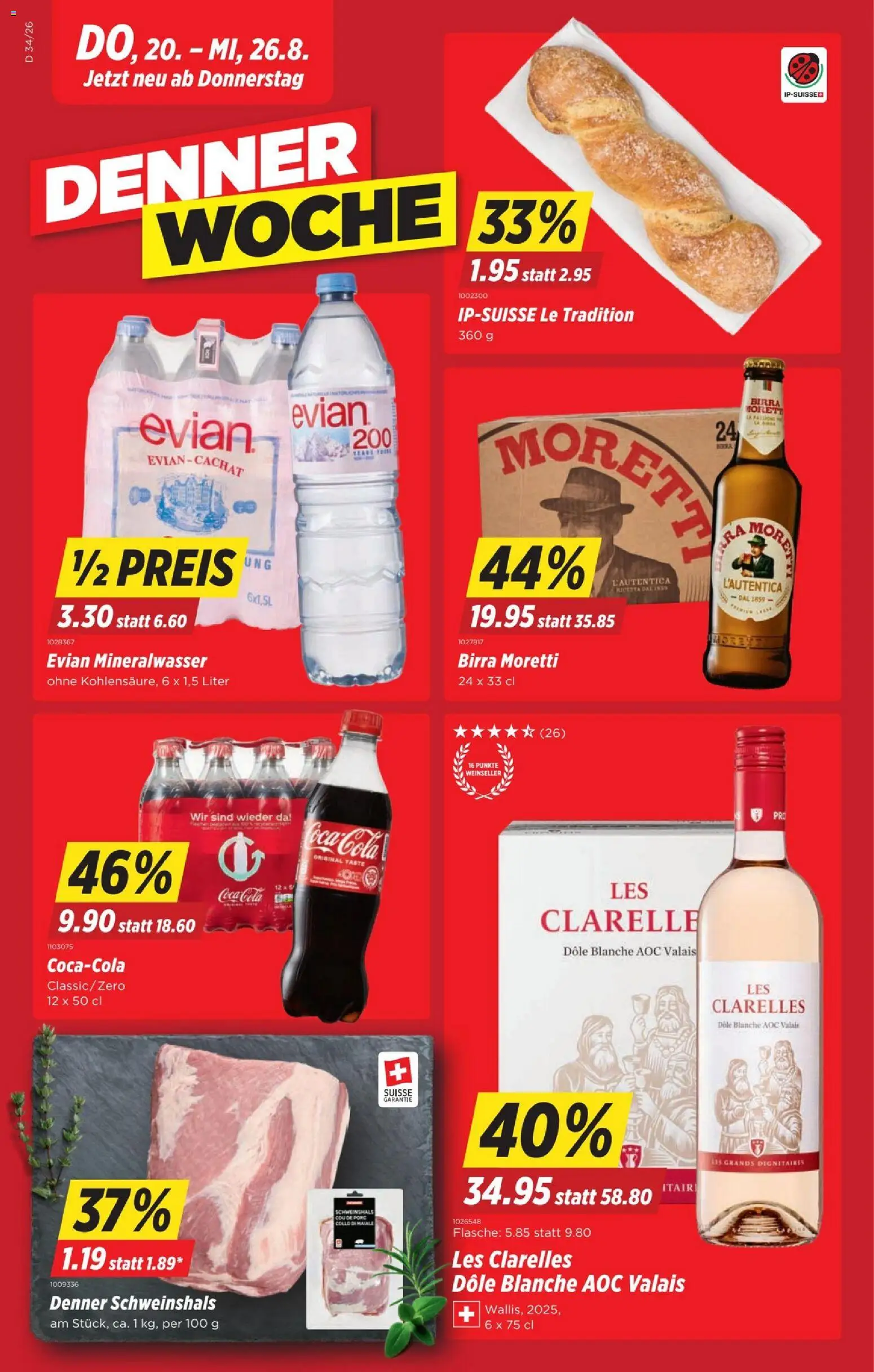 Denner aktionen – gültig ab 20.08.2026 | Seite: 1