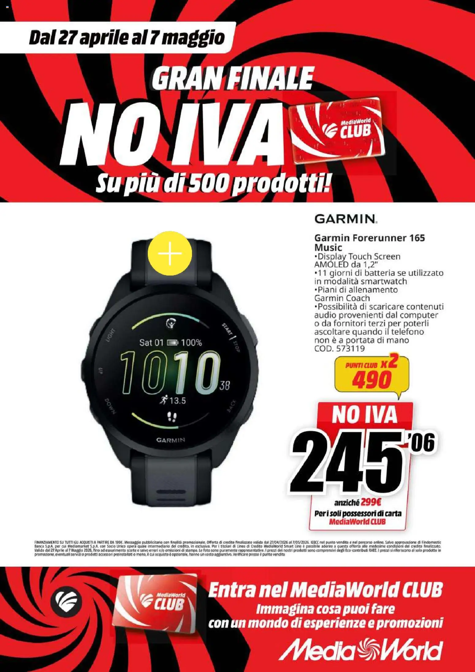 Volantino Media World del 27.04.2026 | Pagina: 49 | Prodotti: Telefono, Computer, Audio, Batteria