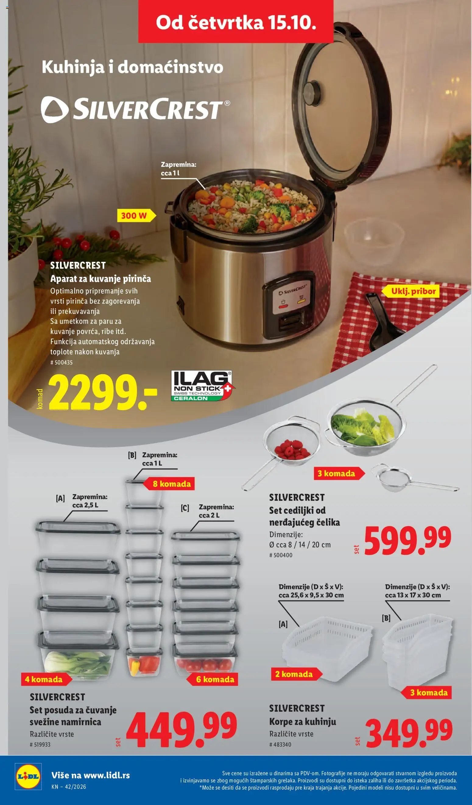 Lidl katalog - važi od 15.10.2026 | Strana: 82 | Proizvode: Silvercrest, Aparat za kuvanje, Kuhinja, Aparat za kuvanje pirinča