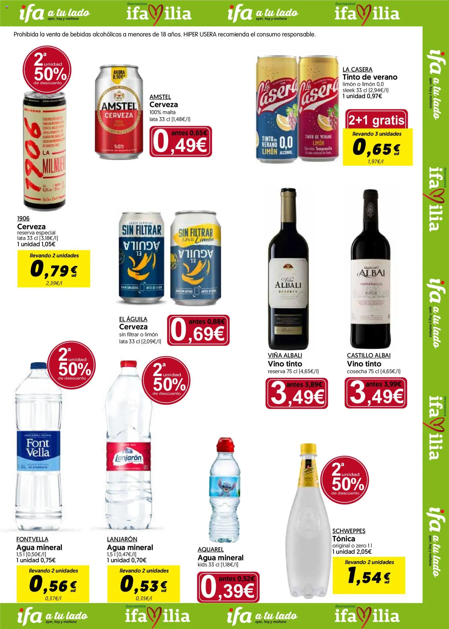Hiper Usera folleto │ válido desde el 31/08/2026 | Página: 9 | Productos: Vino tinto, Vino, Bebidas, Alcohol