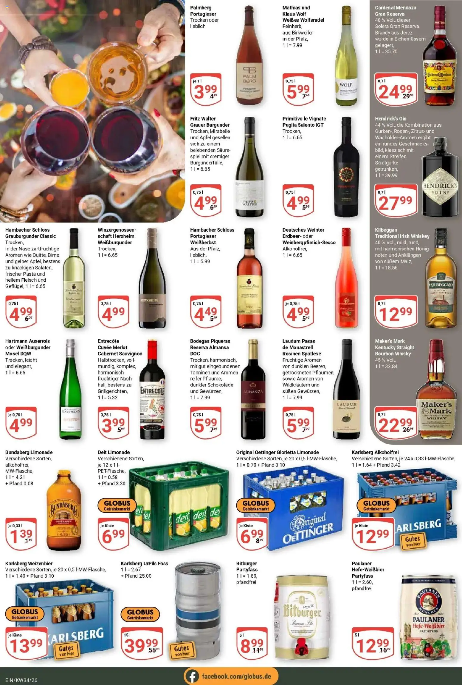 Globus Prospekt Homburg-Einöd (ab 17.08.2026) » Angebote online | Seite: 18 | Produkte: Äpfel, Entrecote, Gin, Whiskey