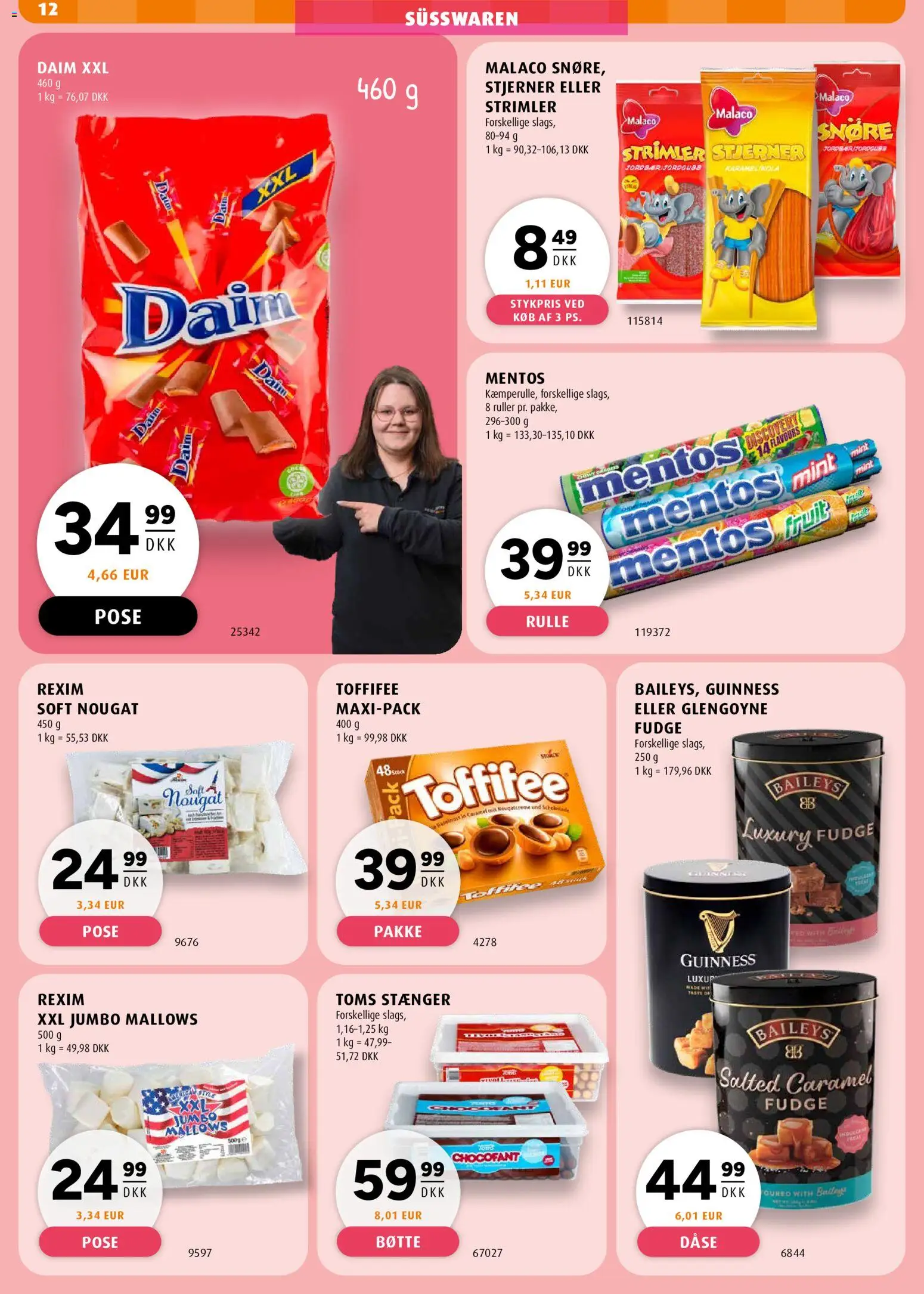 Scandinavian Park tilbudsavis – gyldig fra 25/06/2026 | Side: 14 | Produkter: Amendoins, Jordbær, Nougat