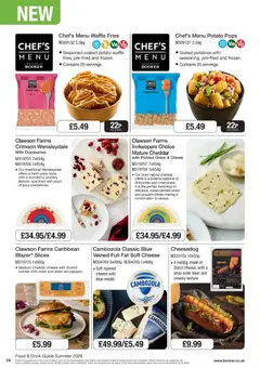 Preview of Booker Wholesale - Summer Catering News 2026 valid from 16/06/2026 | Page: 14