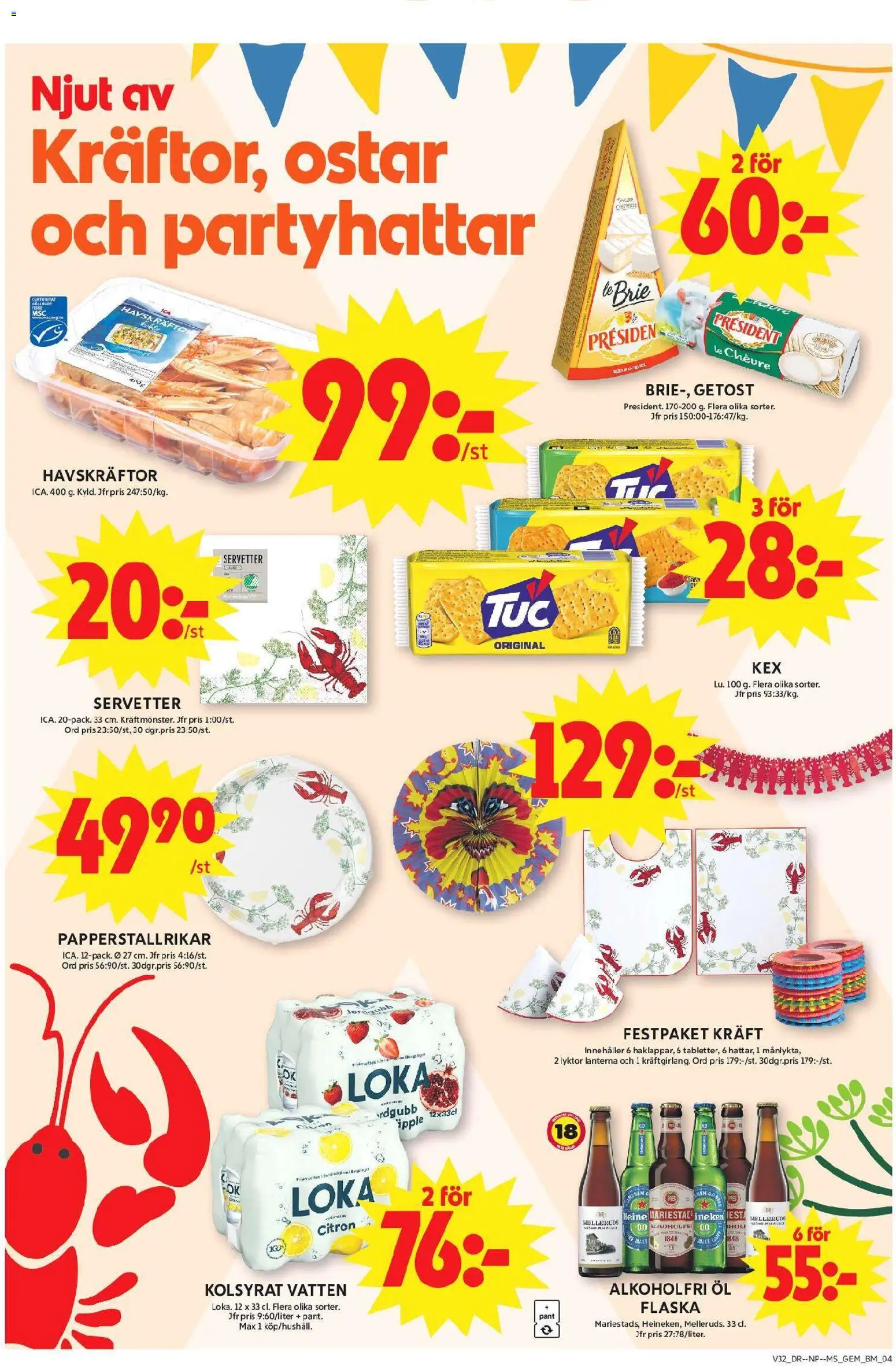 ICA Maxi reklamblad aktuell från 03/08/2026 | Sida: 4