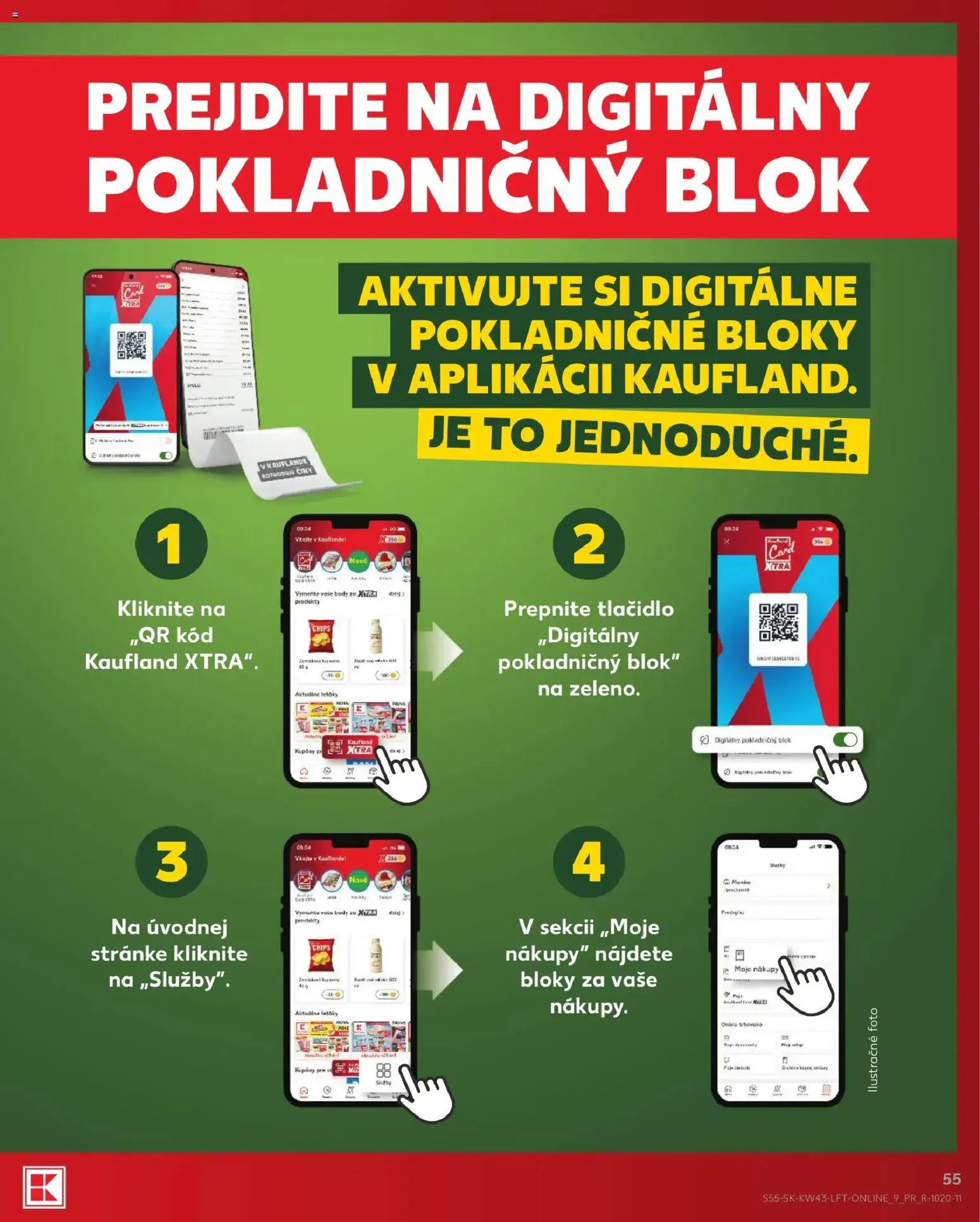 Kaufland SK akciós ujság - amely érvényes a következő dátumtól: 2026.10.22. | Oldal: 55