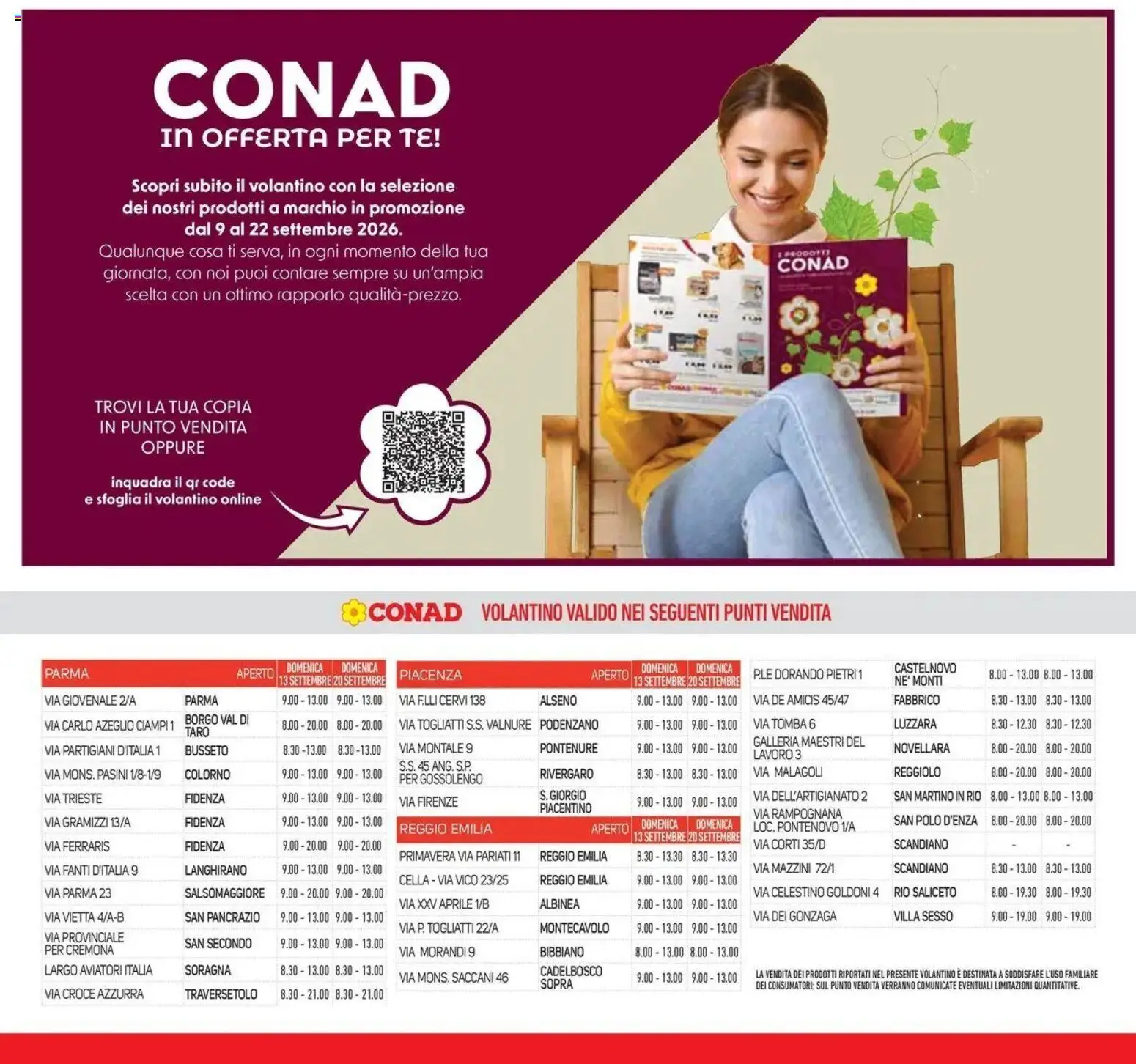 Volantino Conad dal 09/09/2026 > Anteprima | Pagina: 34 | Prodotti: Tè, Polo
