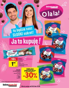 Pogląd oferty "Intermarche gazetka - O La La! Ja to kupuję!" - ważna od 10.09.2026 | Strona: 4 | Produkty: Migdały, Wiśnie, Bakalie, Rodzynki