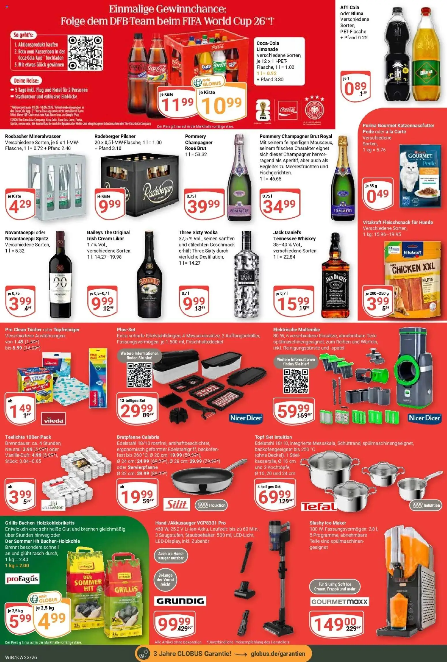 Globus Prospekt Wiesbaden-Nordenstadt – gültig ab 01.06.2026 | Seite: 5 | Produkte: Coca cola, Cola, Vodka, Whiskey