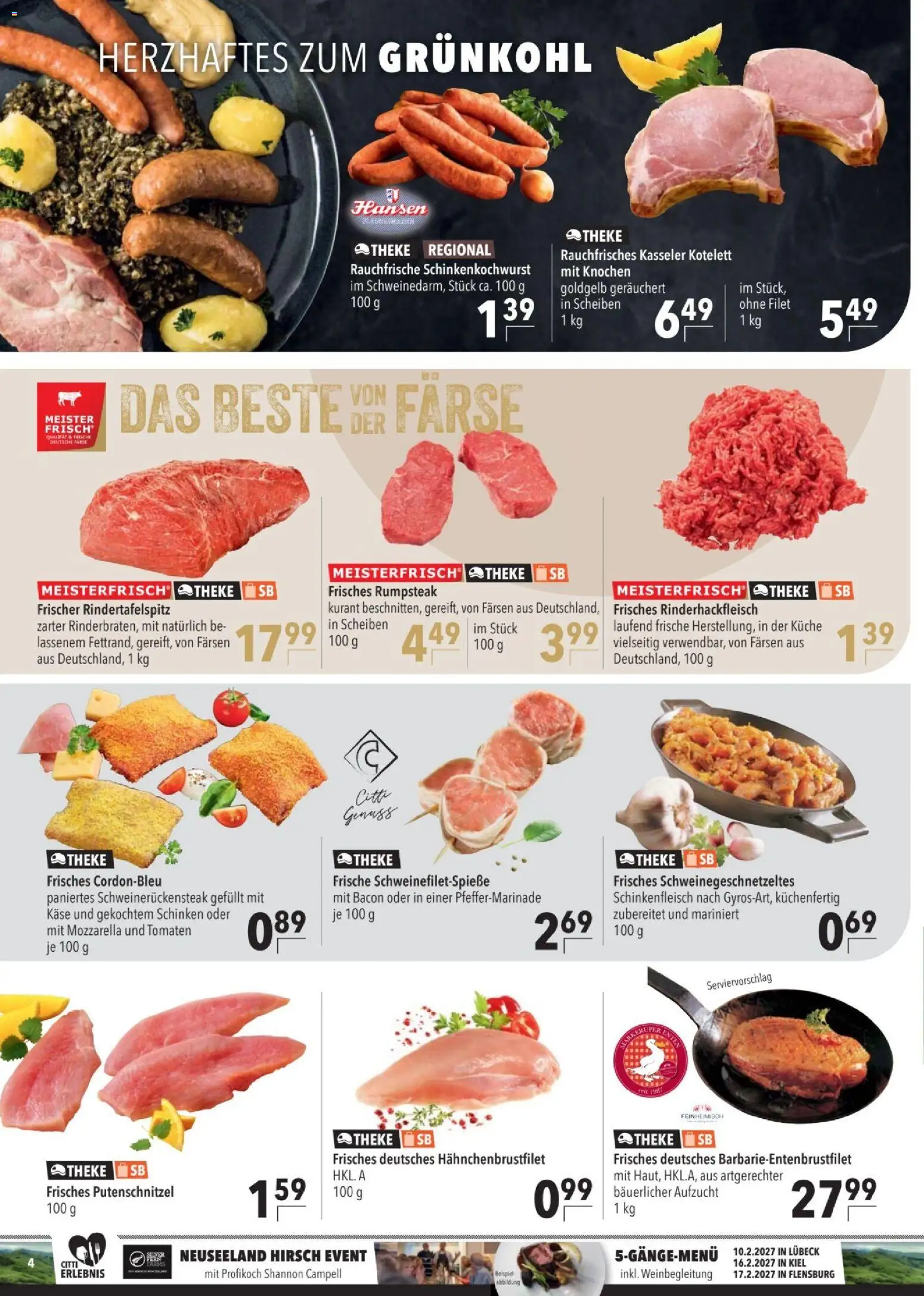 CITTI tilbudsavis – gyldig fra 21/10/2026 | Side: 4 | Produkter: Bacon, Mozzarella