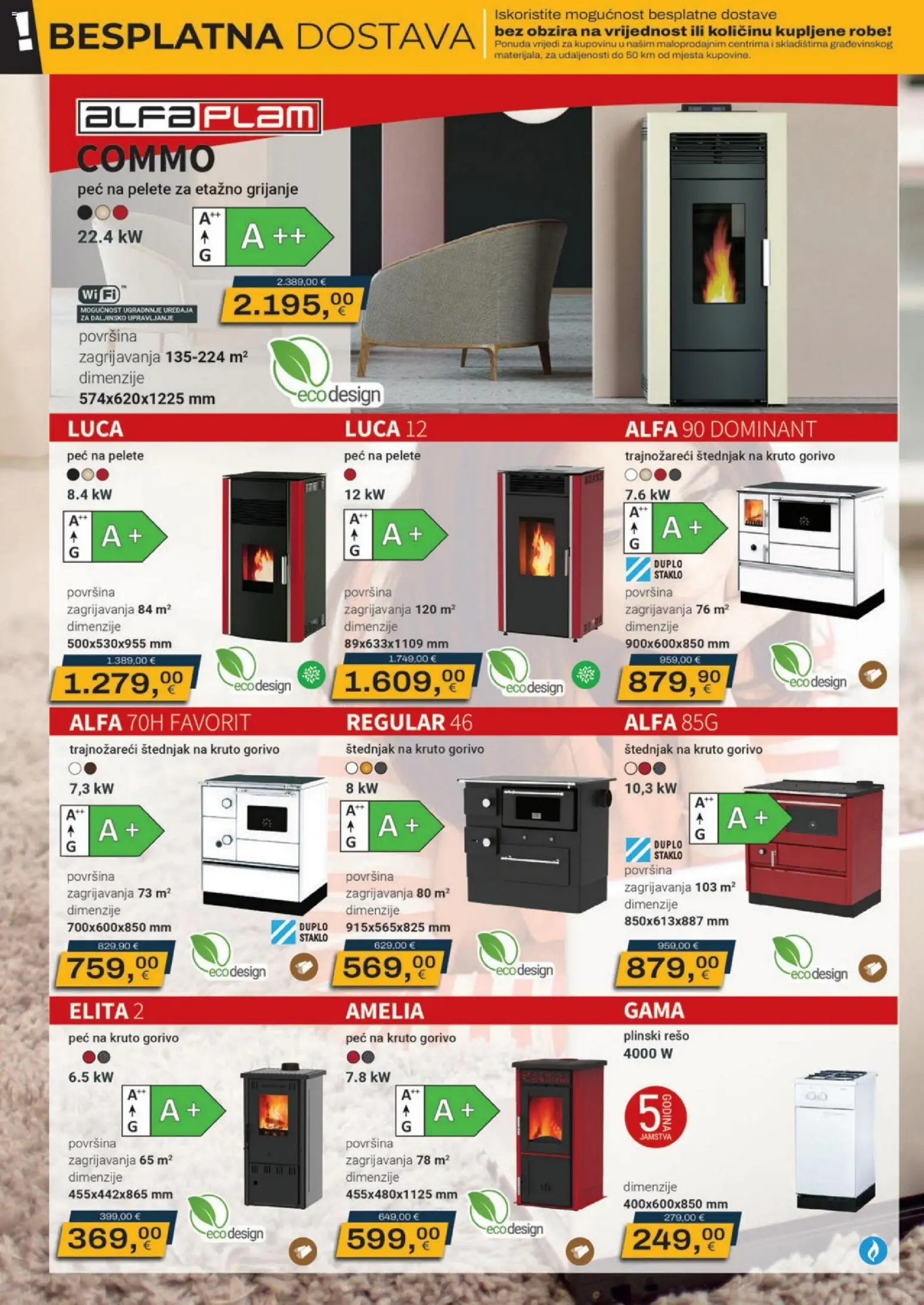 Vinkoprom katalog | vrijedi od 01.09.2026 | Stranica: 2 | Proizvodi: Staklo, Štednjak