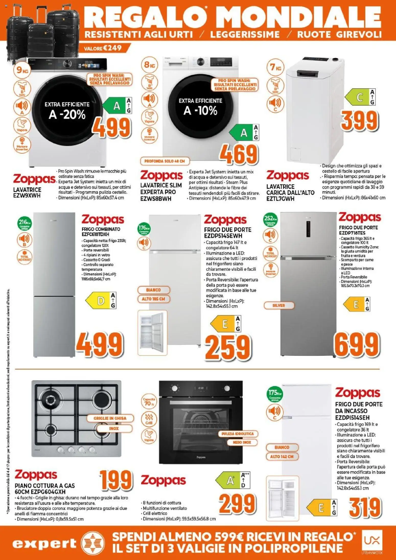 Volantino Expert del 04.06.2026 | Pagina: 33 | Prodotti: Pesce, Acqua, Frutta, Frigorifero