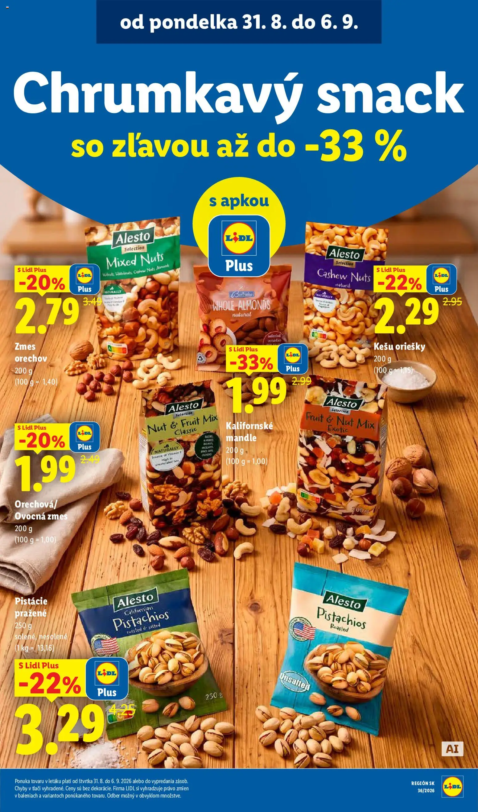 Nové Lidl akcie – leták je platný od 31.08.2026 | Strana: 21