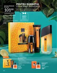 Ofertele Avon valabile de la 01.06.2026 | Pagină: 104 | Produse: Toaletă, Cremă, Ulei, Apă