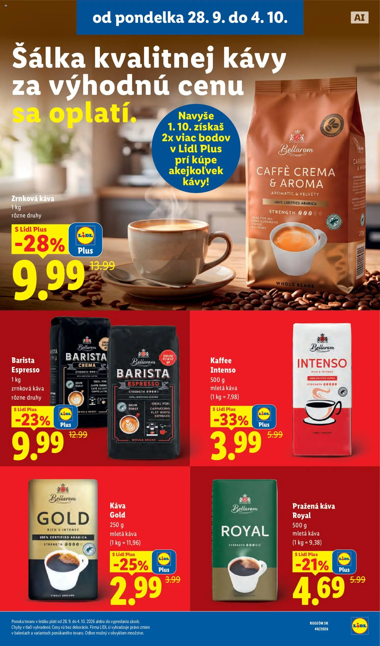 Nové Lidl akcie – leták je platný od 28.09.2026 | Strana: 44