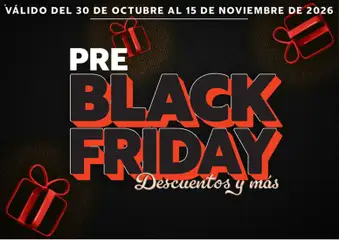 Vista previa Costco Black Friday válido desde el 30/10/2026