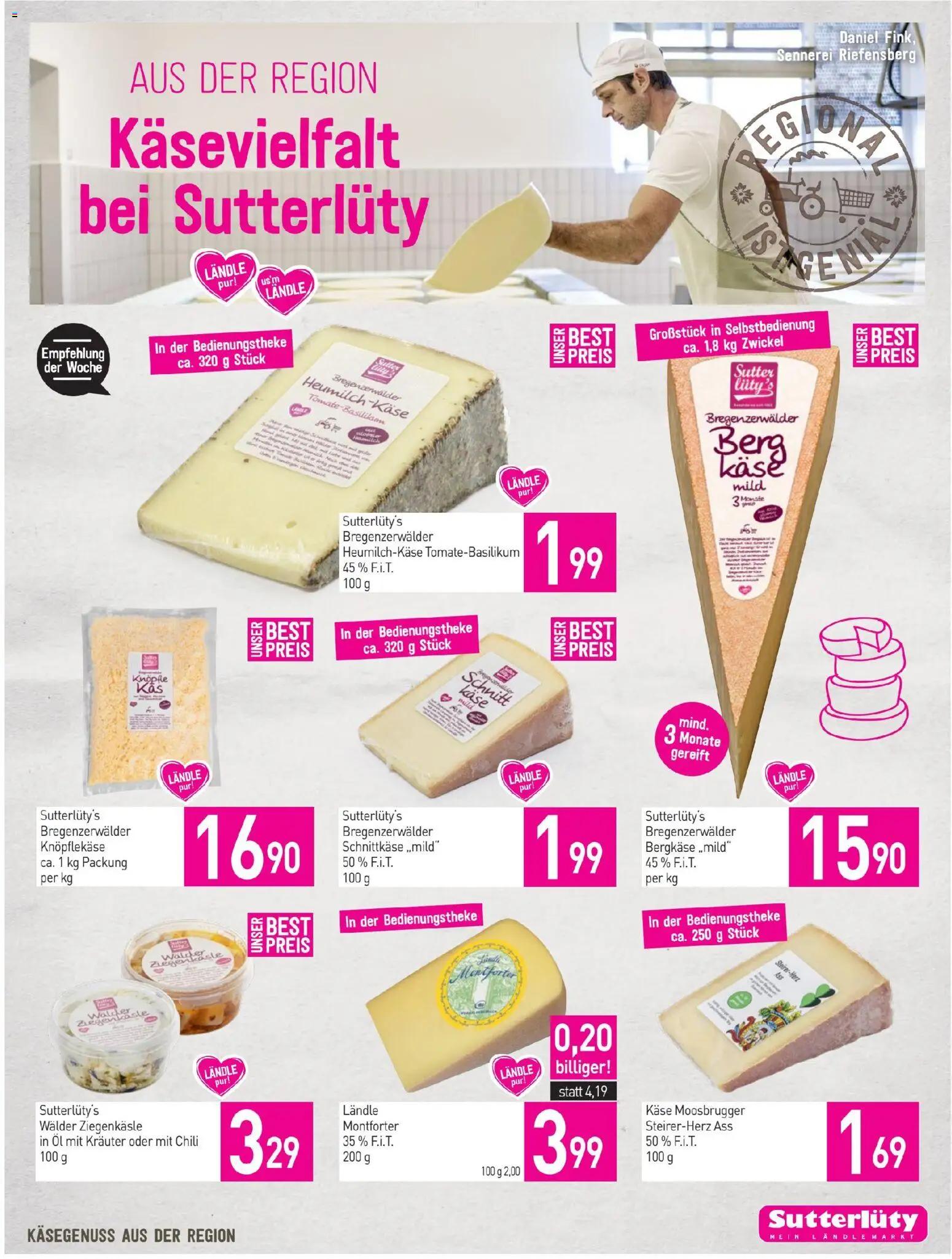 Sutterlüty Flugblatt gültig ab 28.05.2026 | Seite: 5 | Produkte: Chili, Käse, Öl