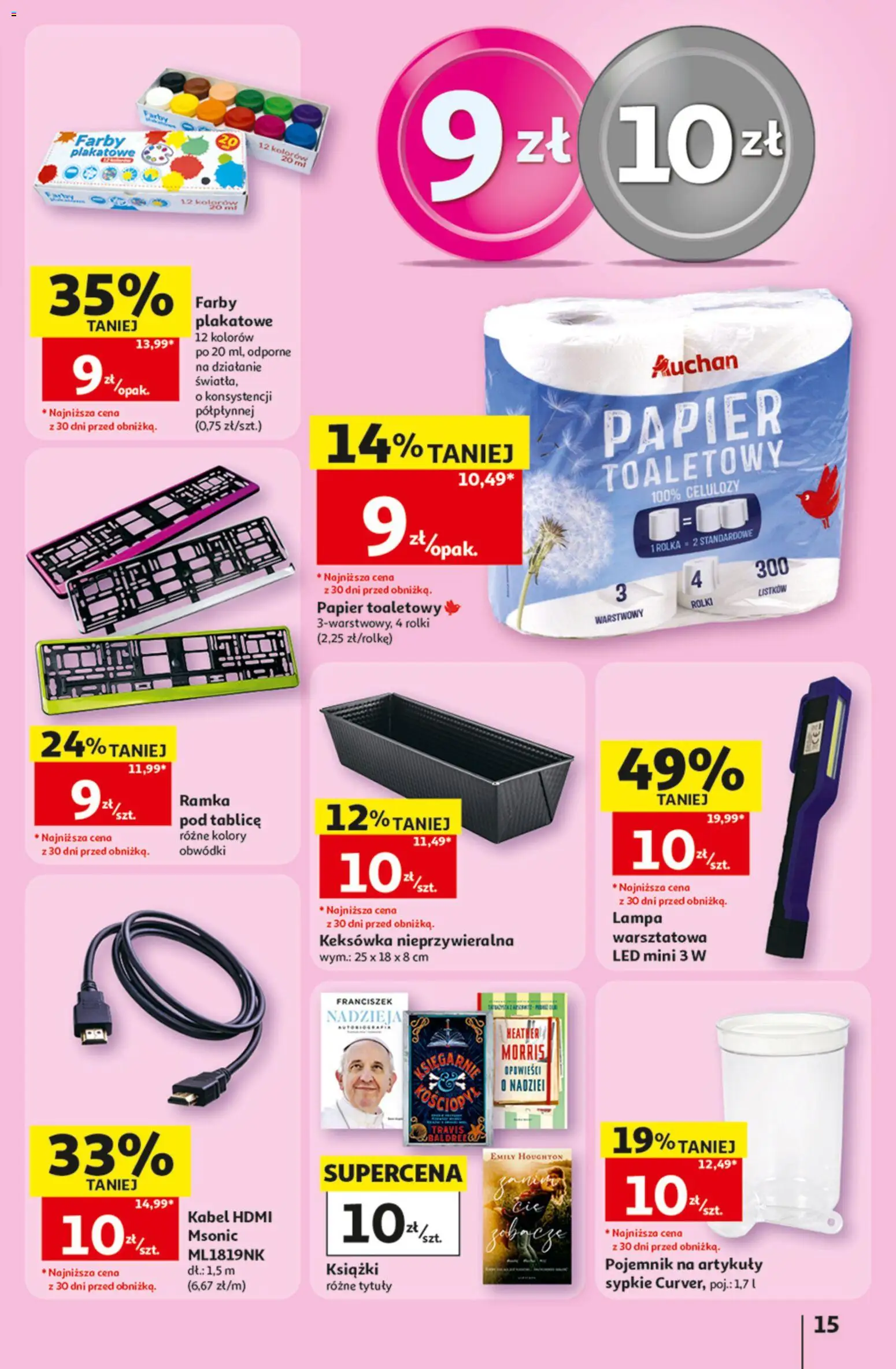 Auchan gazetka - 30 Lat Hipermarket od 17.09.2026 | Strona: 15