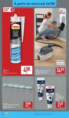 Aldi - Prévisualisation de FERREX® DÉCOLLEUSE À PAPIER PEINT, Livrée avec 2 plaques à vapeur. Capacité du réservoir d'eau : 5 L. valide à partir de 25/08/2026 | Page: 32