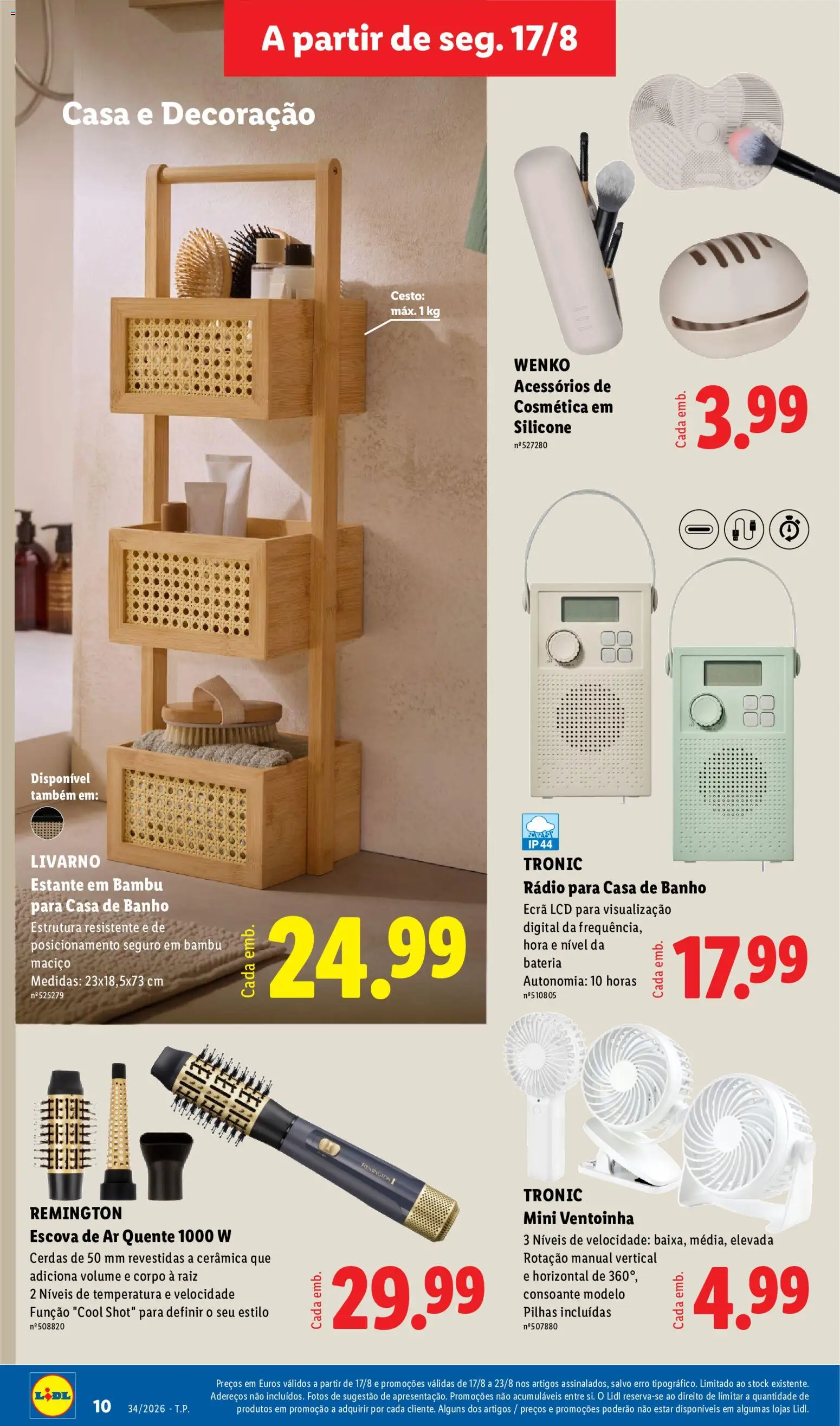 Lidl Novidades │ válido de 17/08/2026 | Página: 10