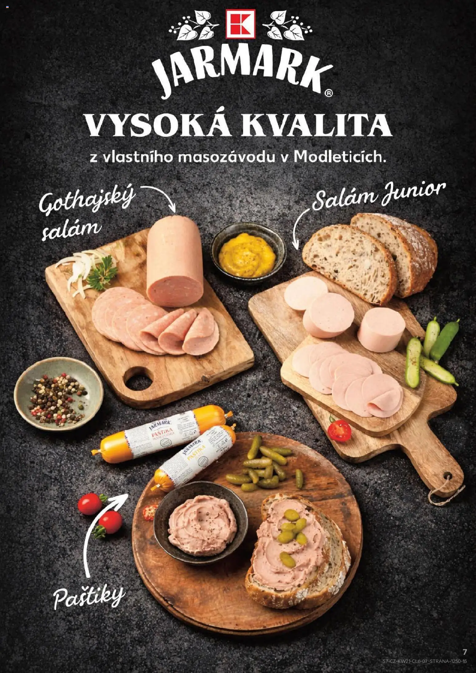 Kaufland leták - Praha 8 od 19.05.2026 | Strana: 7 | Produkty: Salám, Gothajský salám