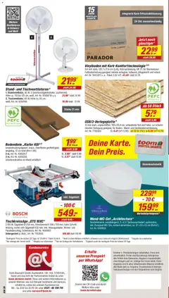 Toom Baumarkt Prospekt ab 20.06.2026 gültig | Seite: 22