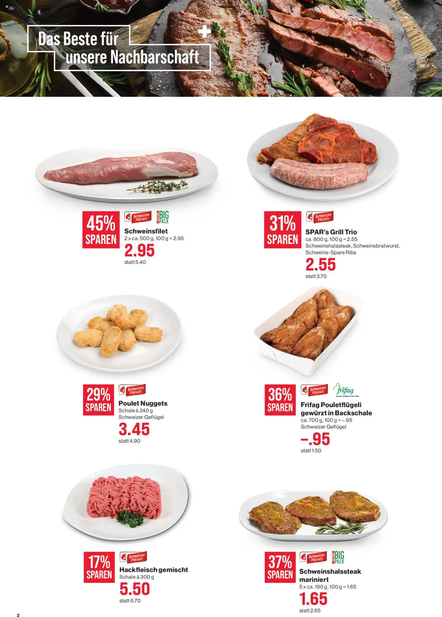 SPAR aktionen – gültig ab 16.07.2026 | Seite: 2 | Produkte: Grill