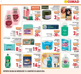Anteprima del volantino LINEA DEODORANTE BOROTALCO, vari tipi e grammature valido a partire dal 15/07/2026 | Pagina: 22