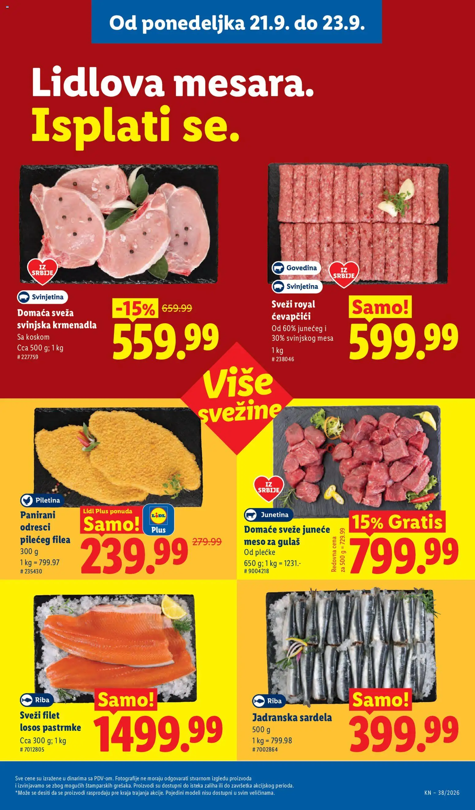 Lidl katalog - važi od 17.09.2026 | Strana: 83
