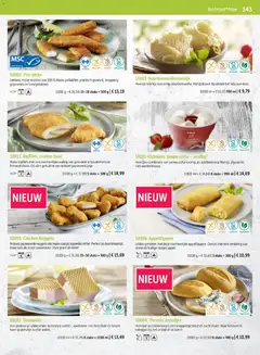 bofrost folder - Voorbeeld van een folder van bofrost, geldig van 01.03.2026 | Pagina: 143 | Producten: Aardbeien, Wafels, Chicken Nuggets, Broodjes