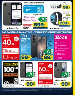 Euronics Prospekt 	 ab 02.05.2026 gültig | Seite: 9 | Produkte: Apple watch, Samsung, Iphone, Smartphone