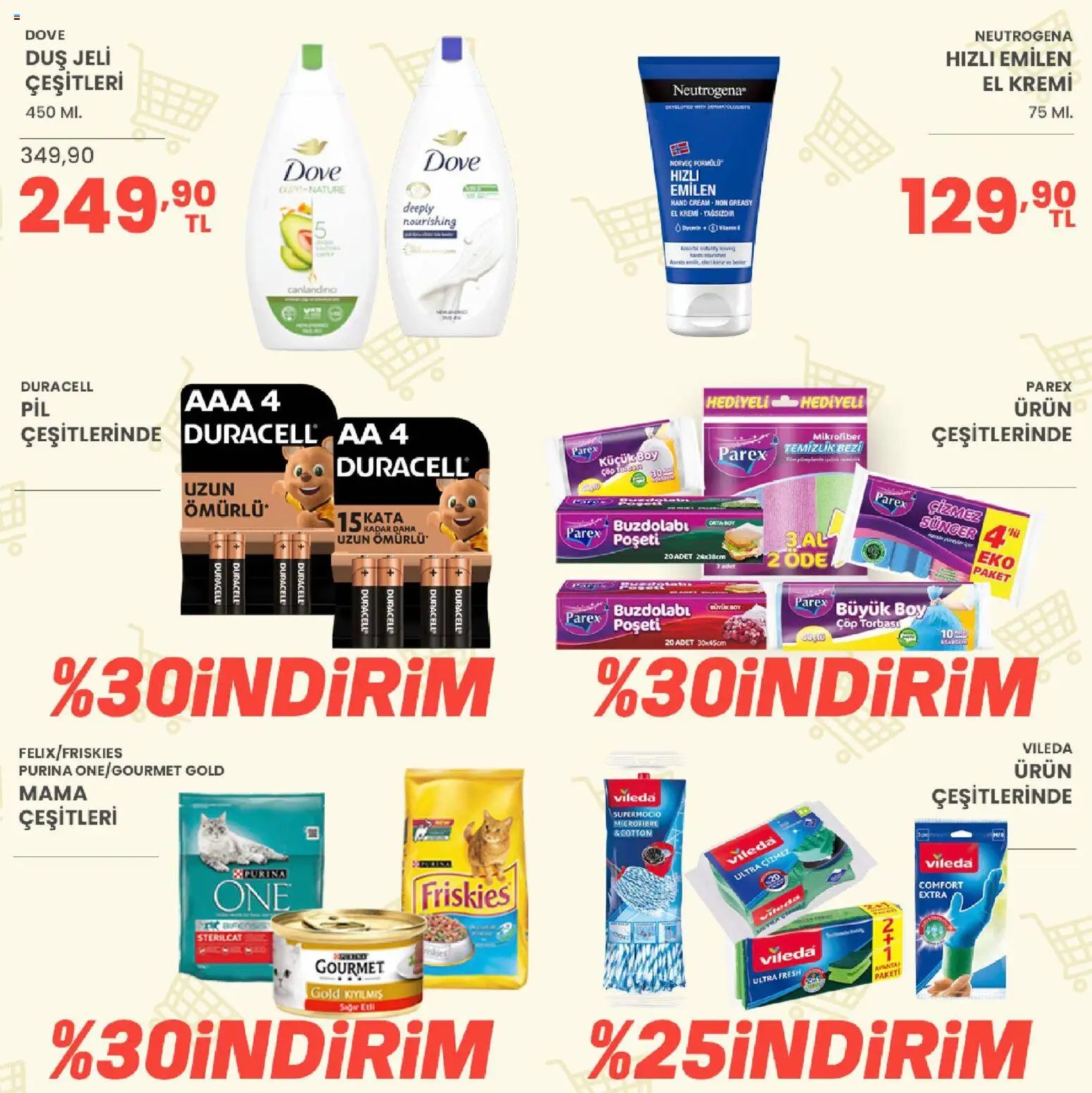 Sarıyer Katalog - 02 Ekim 2026 tarihinden itibaren geçerlidir | Sayfa: 42 | Ürünler: Çöp torbası, Duş, El kremi, Duş jeli