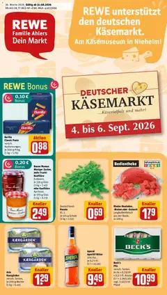 Rewe Prospekt Hildesheim ab 31.08.2026 gültig