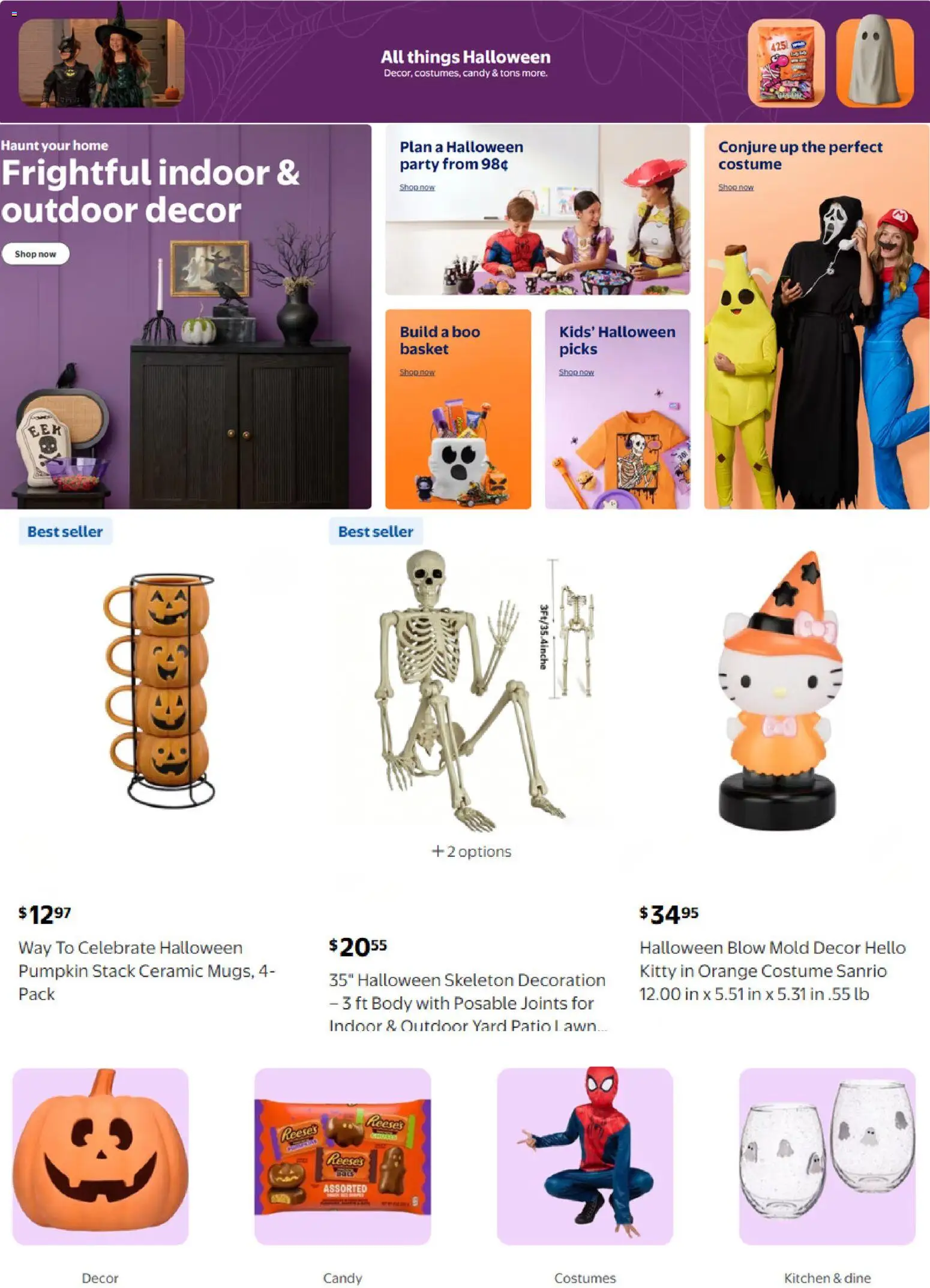 Walmart Catalogue valid from 01/09/2026 | Page: 2 | Products: Decoration, Pumpkin, Basket