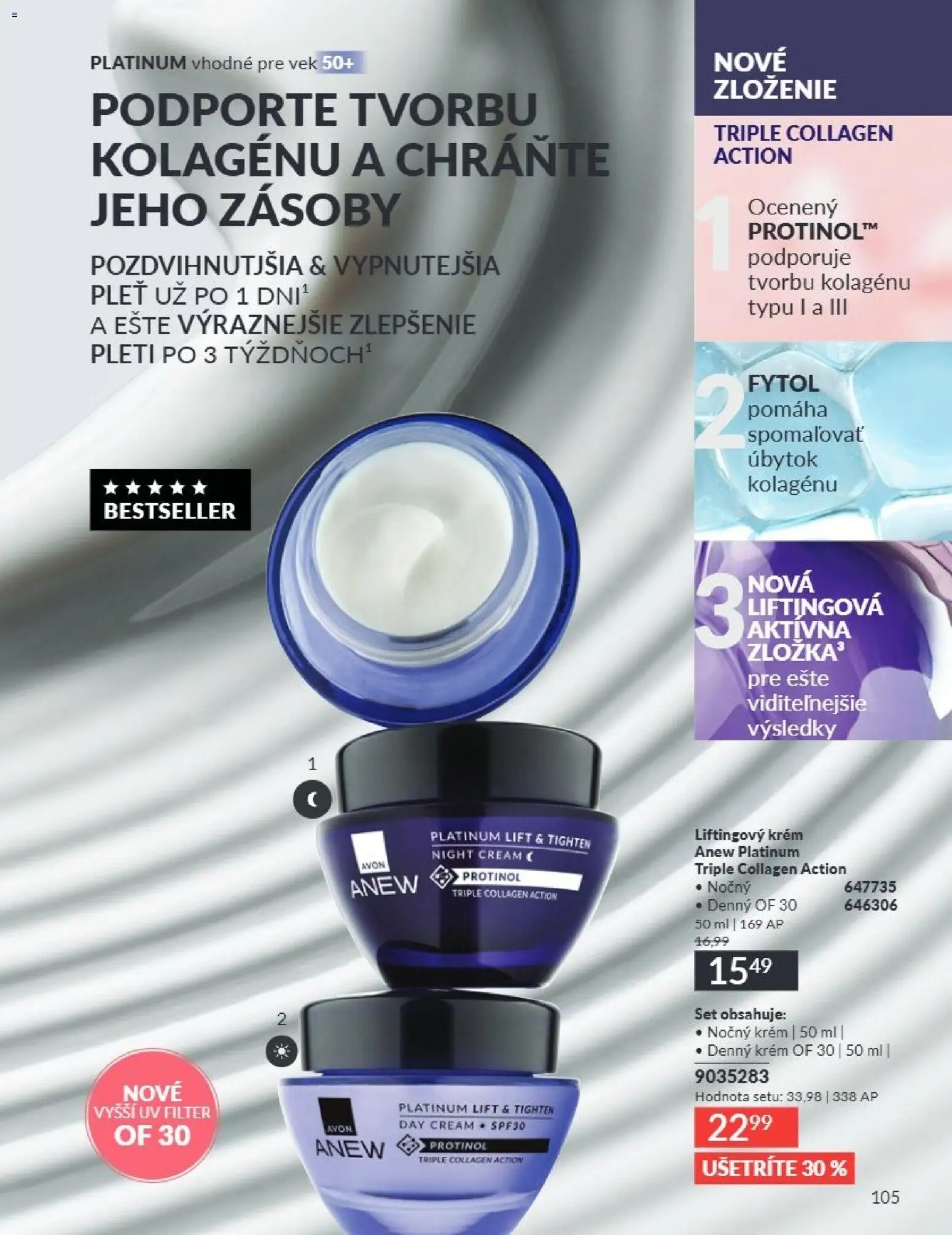Nové Avon akcie – leták je platný od 01.07.2026 | Strana: 105 | Produkty: Krém
