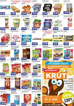 Náhled letáku Konzum leták od 12.08.2026 | Strana: 2 | Produkty: Jogurt, Těstoviny, Pomazánka, Nudle