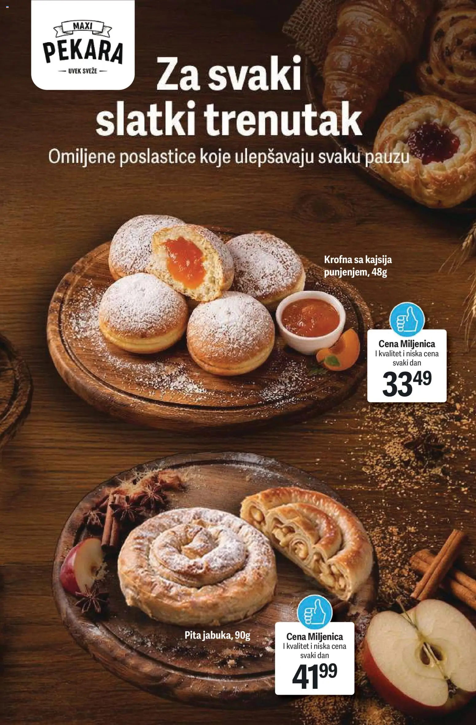 Maxi katalog - važi od 06.08.2026 | Strana: 11 | Proizvode: Pekara, Kajsija, Pita