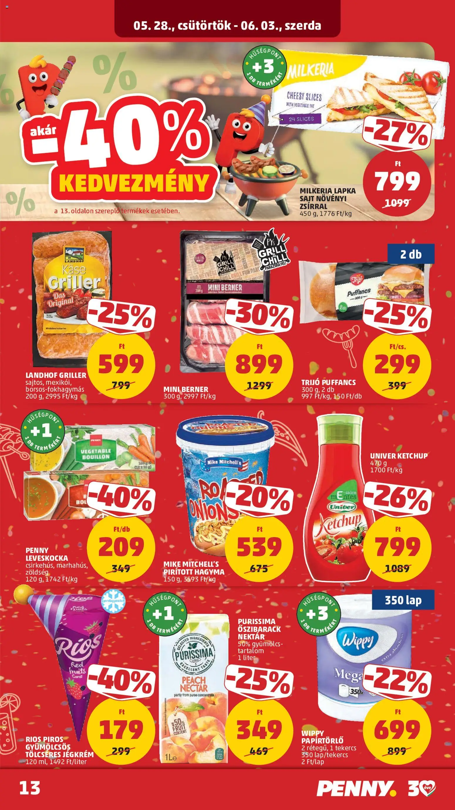 PENNY akciós ujság - amely érvényes a következő dátumtól: 28.05.2026 | Oldal: 17