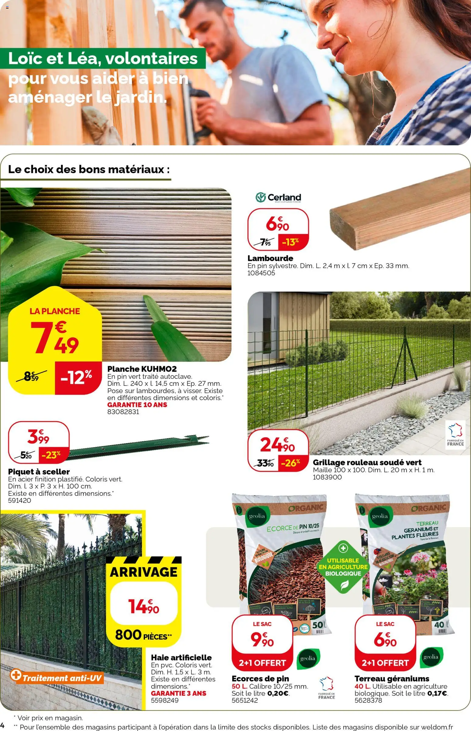 {H1} | Page: 4 | Produits: Sac, Plantes, Écorce de pin, Terreau