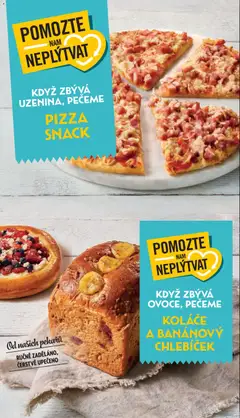 Náhled letáku Albert leták - Hypermarket - Znojmo od 14.10.2026 | Strana: 8 | Produkty: Pizza, Banánový chlebíček