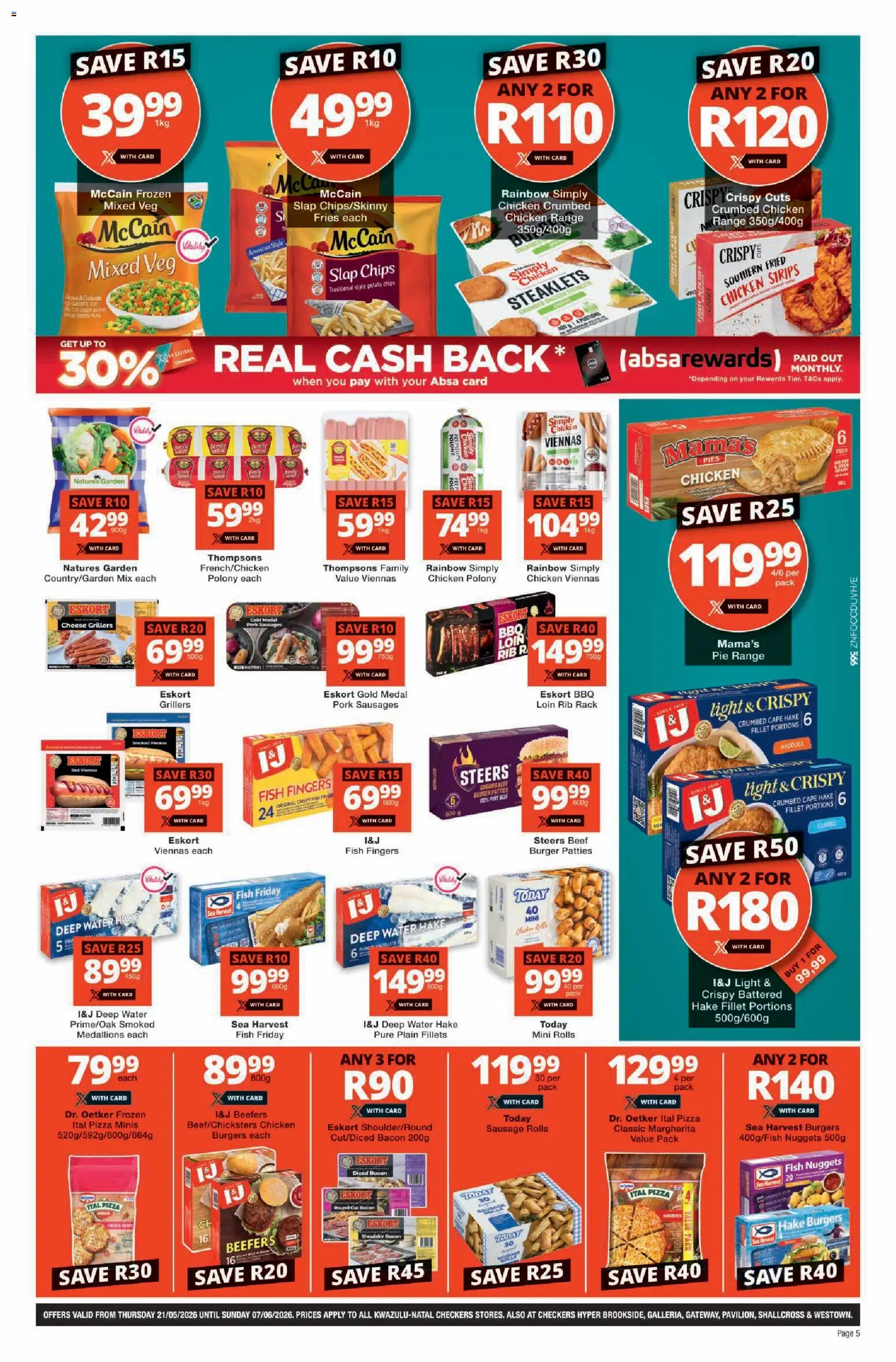 Checkers Specials | 21/05/2026 | How to get a limited discount? Save today! | South Africa