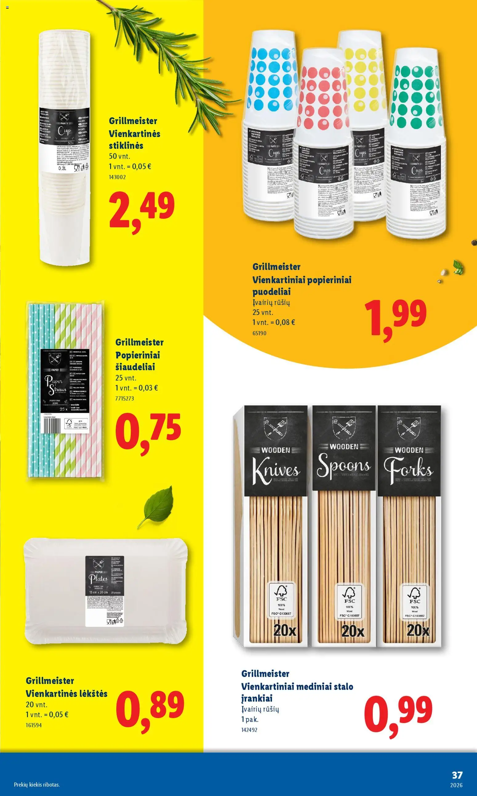 LIDL akcijos nuo 06.04.2026 | Puslapis: 37