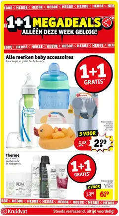 Kruidvat folder week 25 - Voorbeeld van een folder van Kruidvat, geldig van 16.06.2026 | Pagina: 5 | Producten: Deodorant, Fles, Douche, Gel