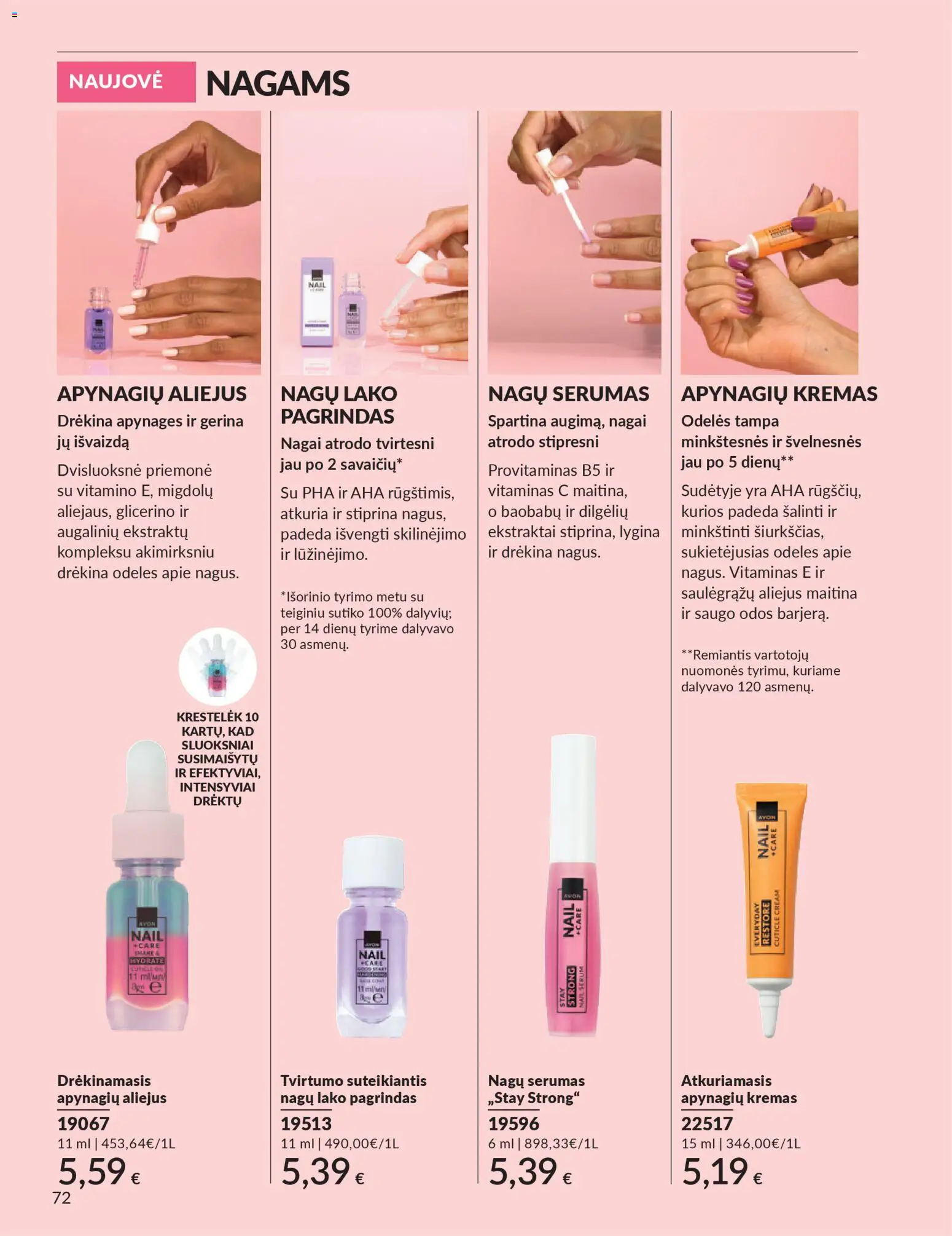 AVON akcijos nuo 2026.03.01 | Puslapis: 72 | Prekių: Kremas, Aliejus