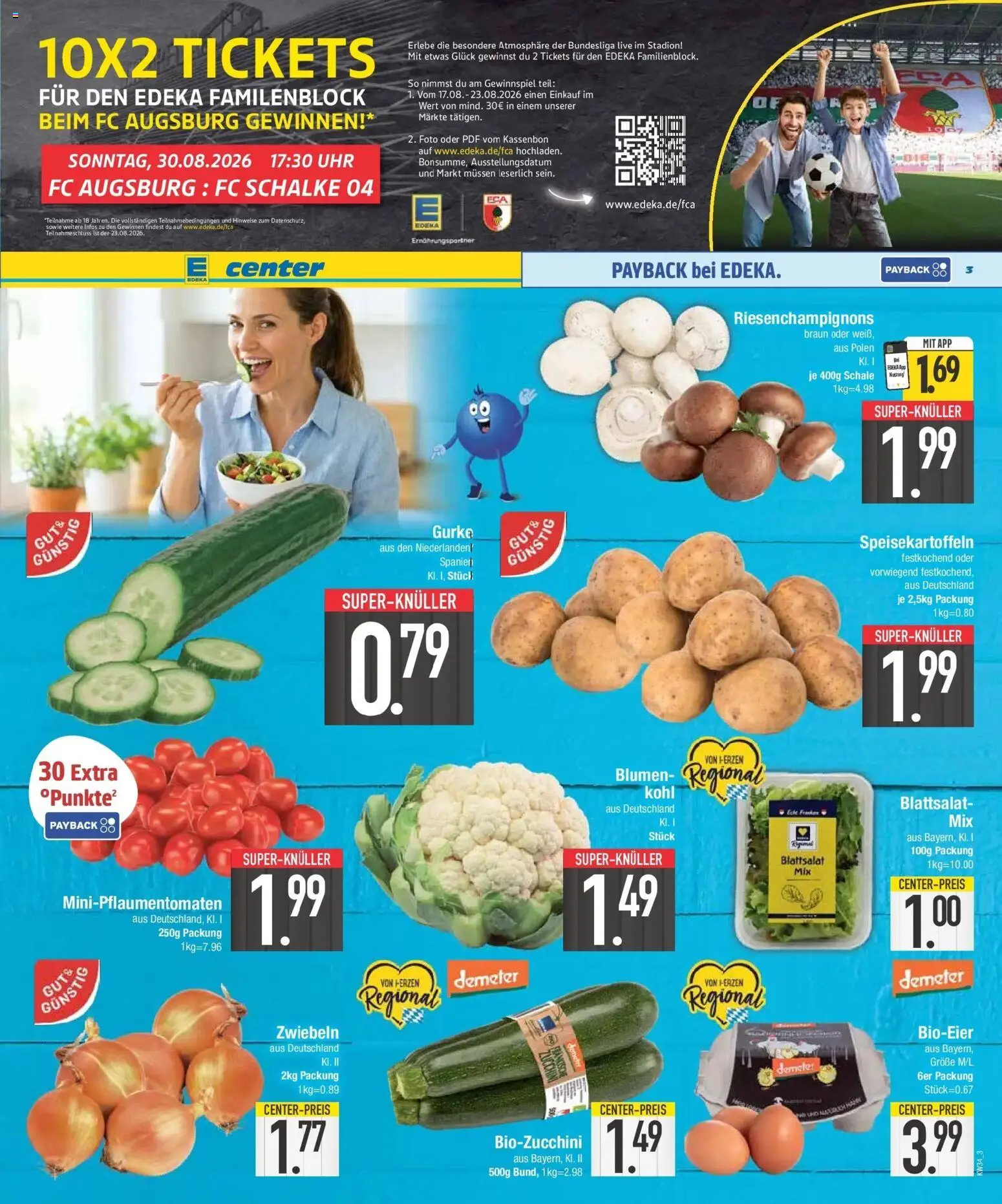 E center Prospekt Meitingen (ab 17.08.2026) zum Blättern | Seite: 3 | Produkte: Blumen, Zwiebeln, Uhr