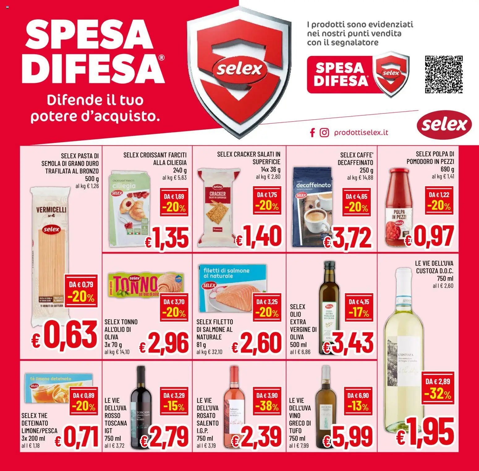 Volantino A&O del 22/07/2026 | Pagina: 12 | Prodotti: Tè, Pomodoro, Vino, Pasta