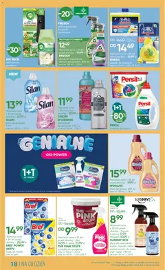 Pogląd oferty "Super-pharm gazetka" - ważna od 16.07.2026 | Strona: 18 | Produkty: Odświeżacz, Pomelo, Zapach, Finish