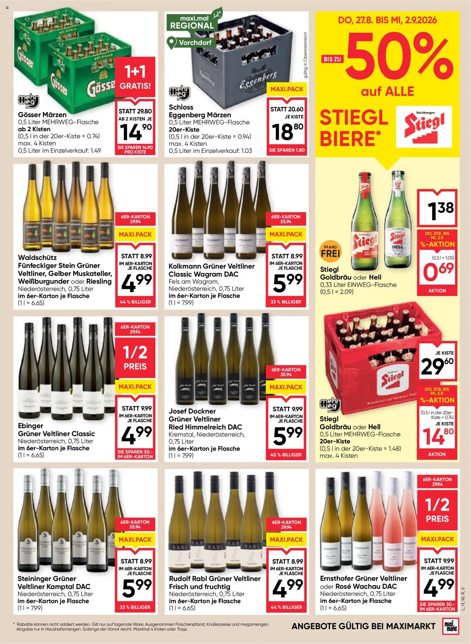 Maximarkt Flugblatt gültig ab 27.08.2026 | Seite: 13