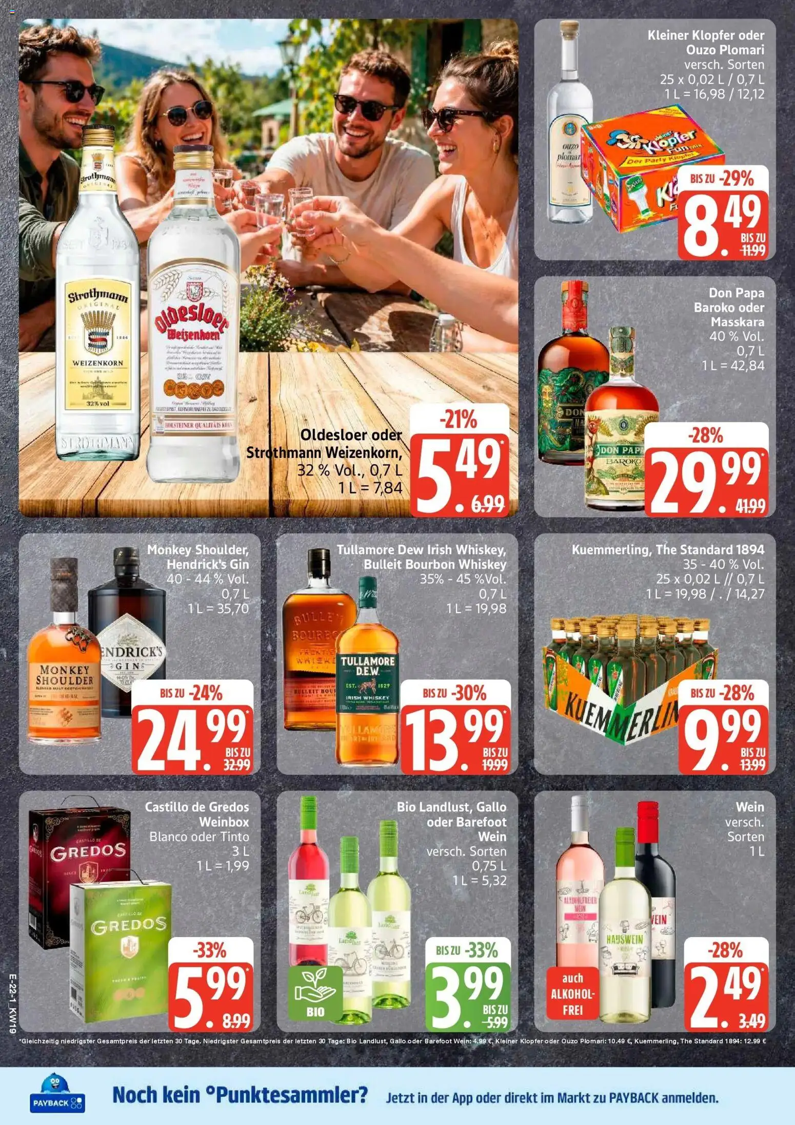 Marktkauf Prospekt Hamburg	 – gültig ab 03.05.2026 | Seite: 24 | Produkte: Ouzo, Oldesloer, Bourbon, Whiskey