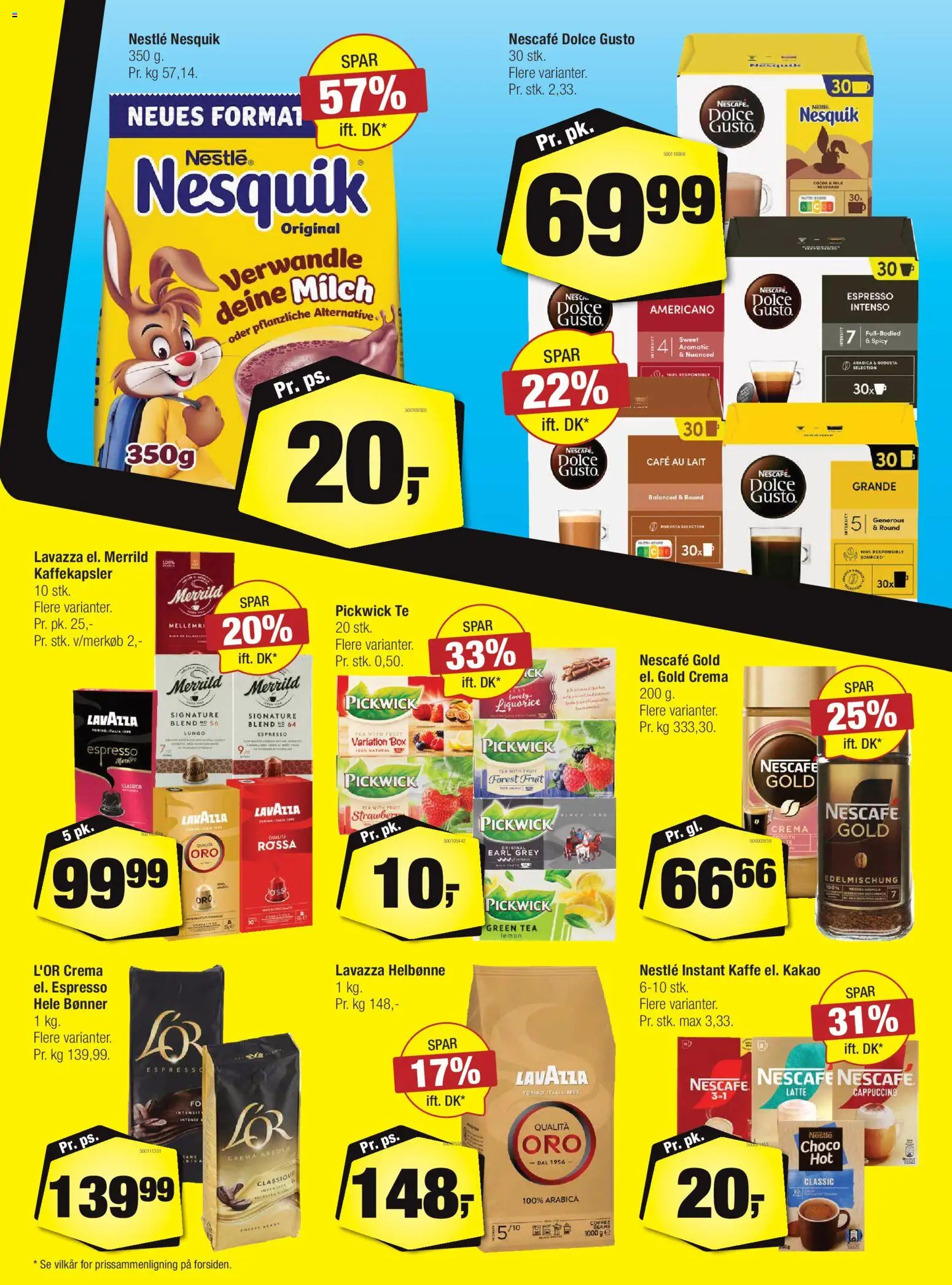 Calle tilbudsavis – gyldig fra 20.05.2026 | Side: 11 | Produkter: Te, Bønner, Kakao, Instant Kaffe